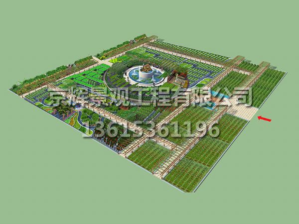 溫室內部布置圖